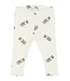 TNSBPippa Rib Leggings Cloud Dancer AOP by The New
