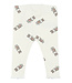 TNSBPippa Rib Leggings Cloud Dancer AOP by The New