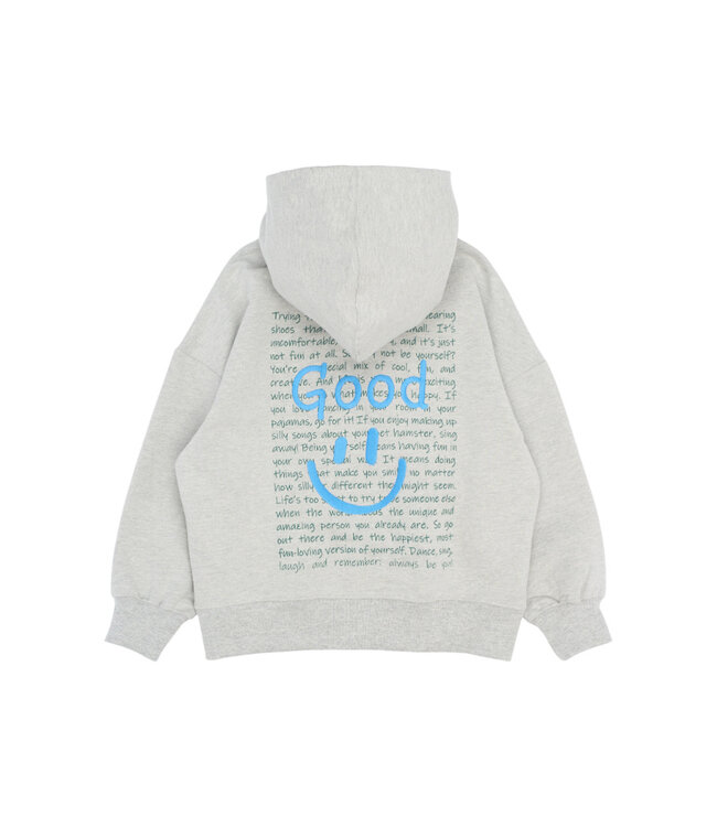 TNPatrick OS Melange Hoodie Light Grey Melange by The New