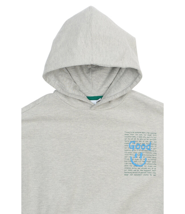 TNPatrick OS Melange Hoodie Light Grey Melange by The New