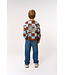 TNPollard OS Sweatshirt Toffee Check by The New