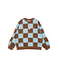 TNPollard OS Sweatshirt Toffee Check by The New