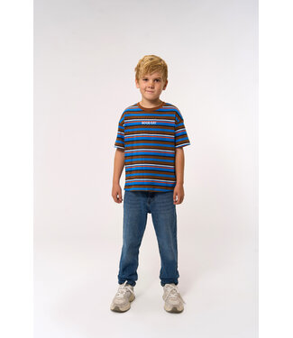 The New TNPicky OS S_S Tee Toffee Striped by The New