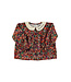 Piupiuchick Peter pan collar blouse | Multicolor flowers  by Piupiuchick