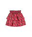 Short skirt | Pink checkered w/ flowers  by Piupiuchick