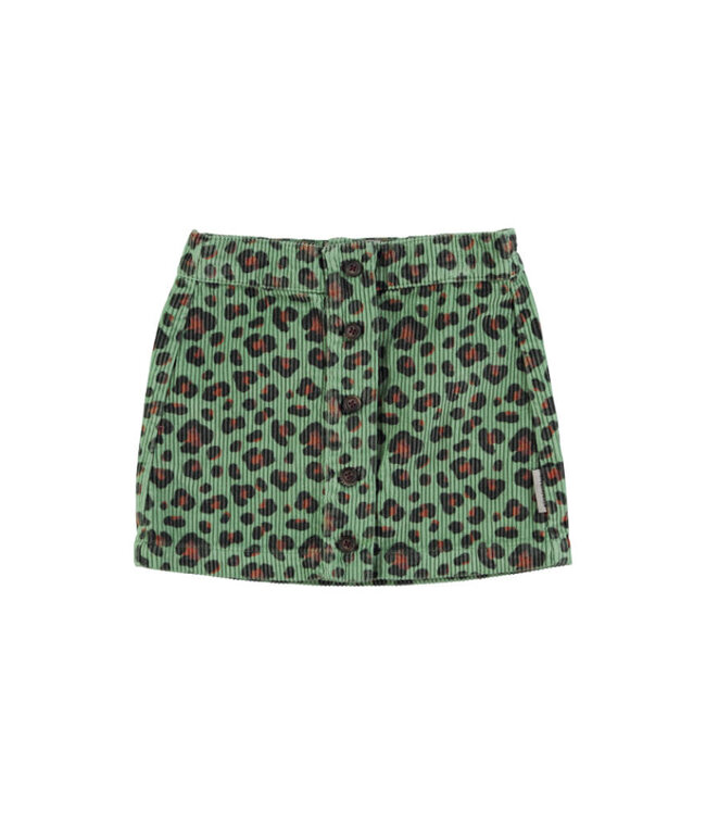 Short skirt | Green w/ animal print   by Piupiuchick
