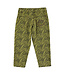 Mom fit trousers | Olive green w/ zebra print  by Piupiuchick