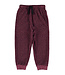 Piupiuchick Jogging pants | Aubergine w/ animal print  by Piupiuchick