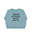 Sweatshirt | Blue w/ "rock stars" print  by Piupiuchick