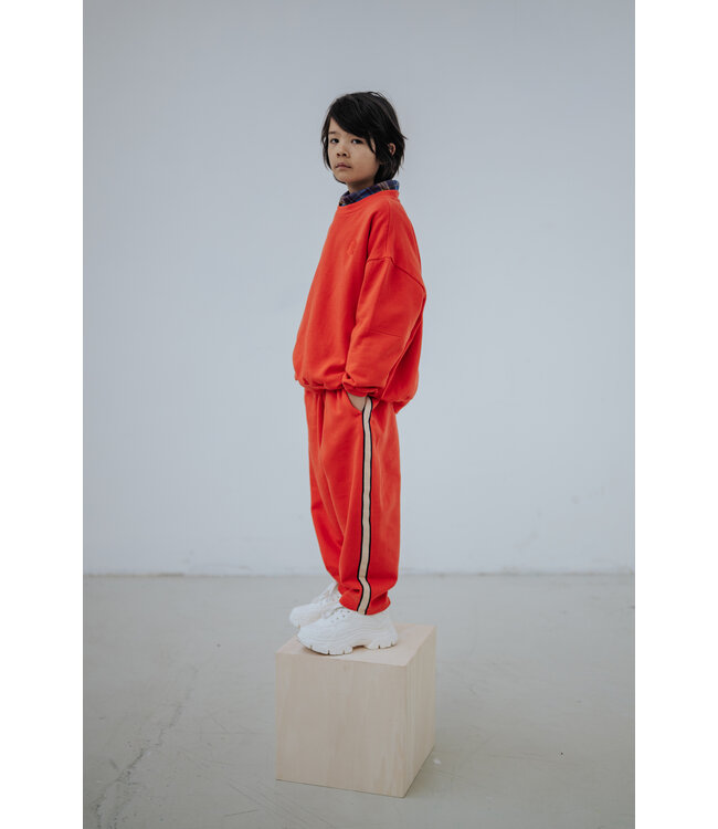 loose ease  pant radiant red by Repose ams