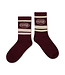 Repose ams sporty sock royal burgundy logo by Repose ams