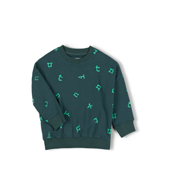 Stamp Sweater MOSS by Nixnut