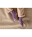 Checkered Socks PURPLE by Nixnut