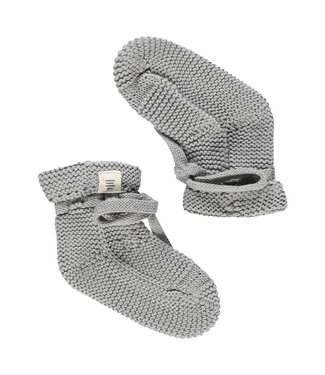 A tiny story baby slippers steel by A tiny story