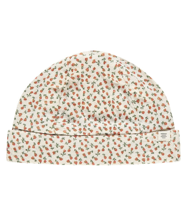 baby hat flower snow by A tiny story