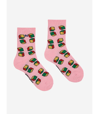 Bobo Choses Dices all over short socks  by Bobo Choses