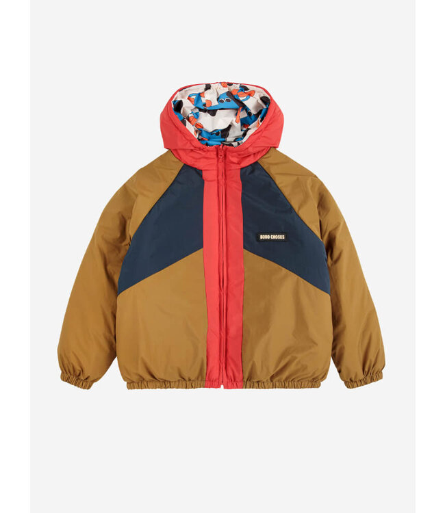 Doggy Mate all over reversible anorak  by Bobo Choses