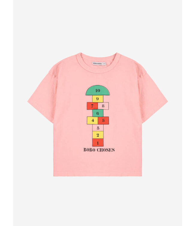Hopscotch T-shirt  by Bobo Choses