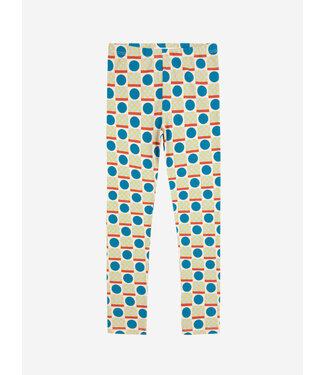 Bobo Choses Geometric Scacs all over leggings  by Bobo Choses