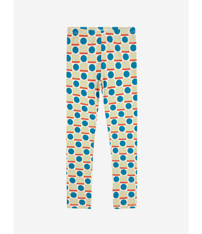 Geometric Scacs all over leggings  by Bobo Choses