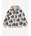Bobo Choses Doggy Mate all over zipped hoodie  by Bobo Choses