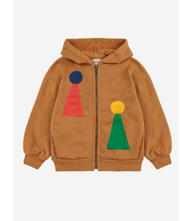 Chess Pawn zipped hoodie  by Bobo Choses
