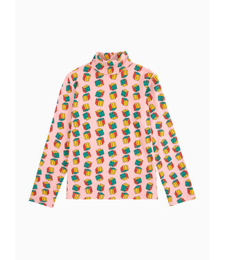 Bobo Choses Dices all over turtle neck T-shirt  by Bobo Choses