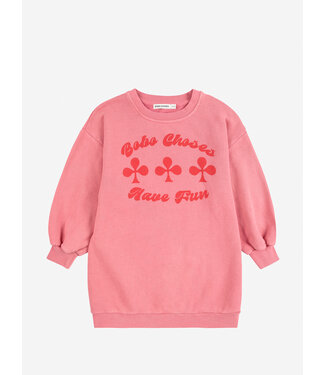 Bobo Choses Have Fun sweatshirt dress  by Bobo Choses