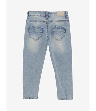 Daily7 2500 Mom Fit Heart Pocket Medium Denim by Daily7