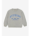 Daily7 Oversized Sweater Artwork Medium Grey Melange by Daily7
