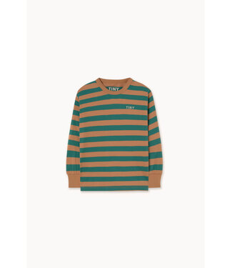 Tiny Cottons Stripes Sleeve Knit Tee  by Tiny Cottons
