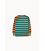 Stripes Sleeve Knit Tee  by Tiny Cottons