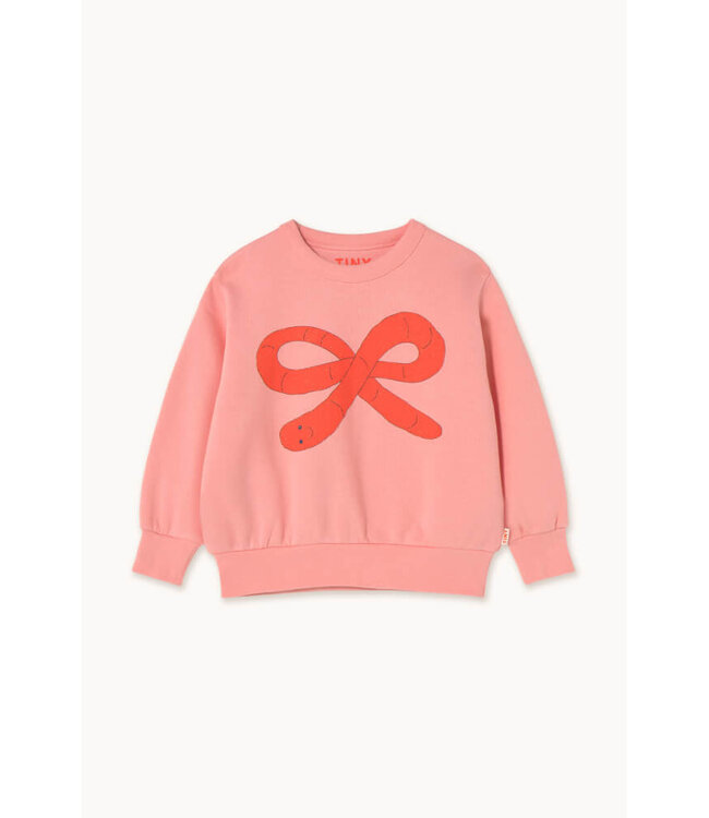 Worm Graphic Sweatshirt  by Tiny Cottons