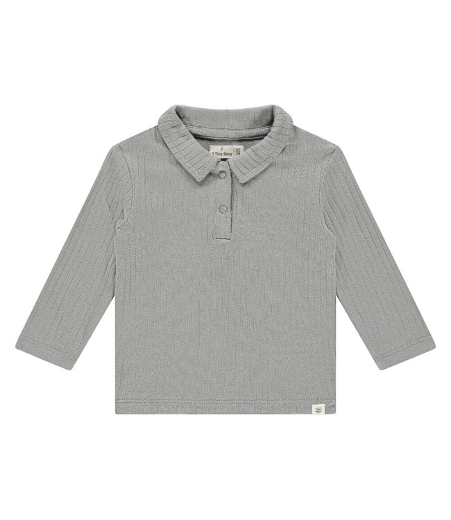 baby t-shirt long sleeve steel by A tiny story