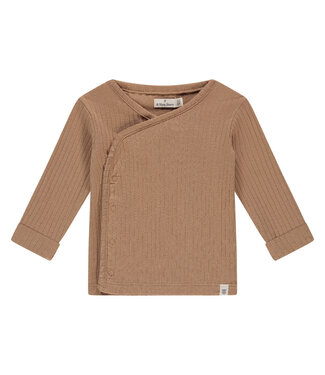 A tiny story baby t-shirt long sleeve rib cookie by A tiny story
