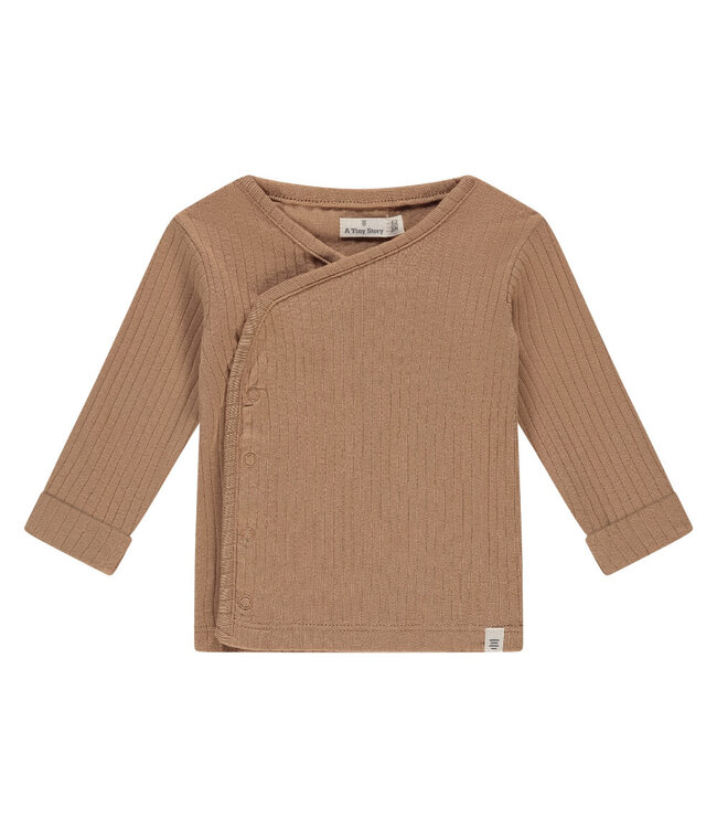 baby t-shirt long sleeve rib cookie by A tiny story