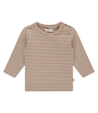 A tiny story baby t-shirt long sleeve stripe cookie by A tiny story