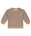 A tiny story baby pullover knitted stripe cookie by A tiny story