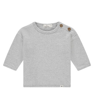 A tiny story baby pullover light grey melange by A tiny story