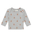 A tiny story baby t-shirt long sleeve light grey melange by A tiny story