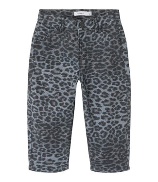 Name it NMFBELLA TWI MOM PANTS 4444-TD Night Owl GREY LEOPARD by Name it