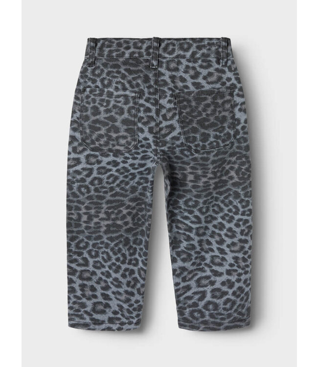 NMFBELLA TWI MOM PANTS 4444-TD Night Owl GREY LEOPARD by Name it