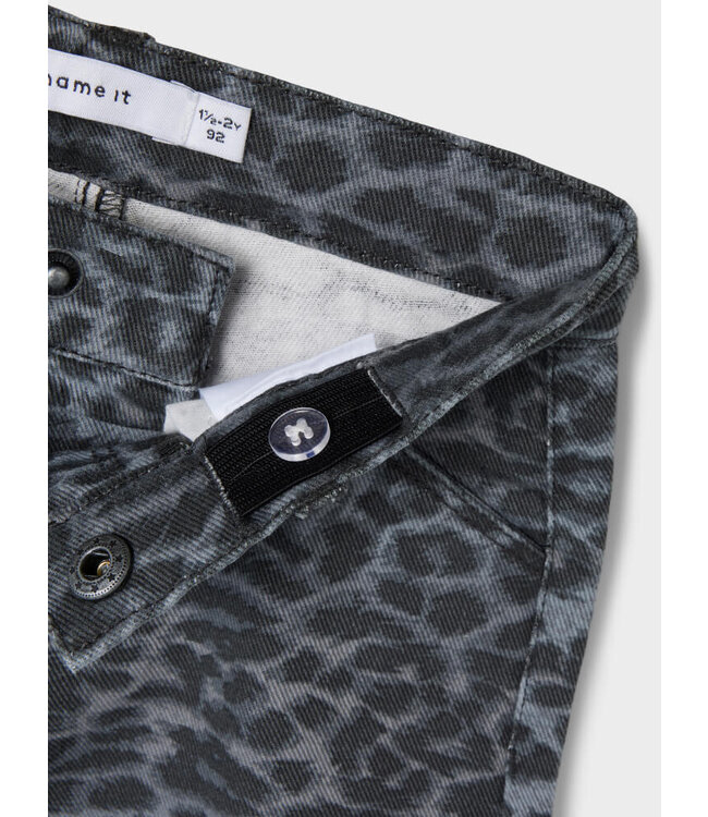 NMFBELLA TWI MOM PANTS 4444-TD Night Owl GREY LEOPARD by Name it