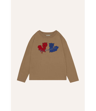 The Campamento Squirrels Sweatshirt CAMEL by The Campamento