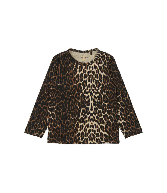 TNSTPenny L_S Tee Feather Gray AOP by The New