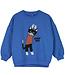 SWEATSHIRT INK BLUE MONDAY YOGA by Lötiekids