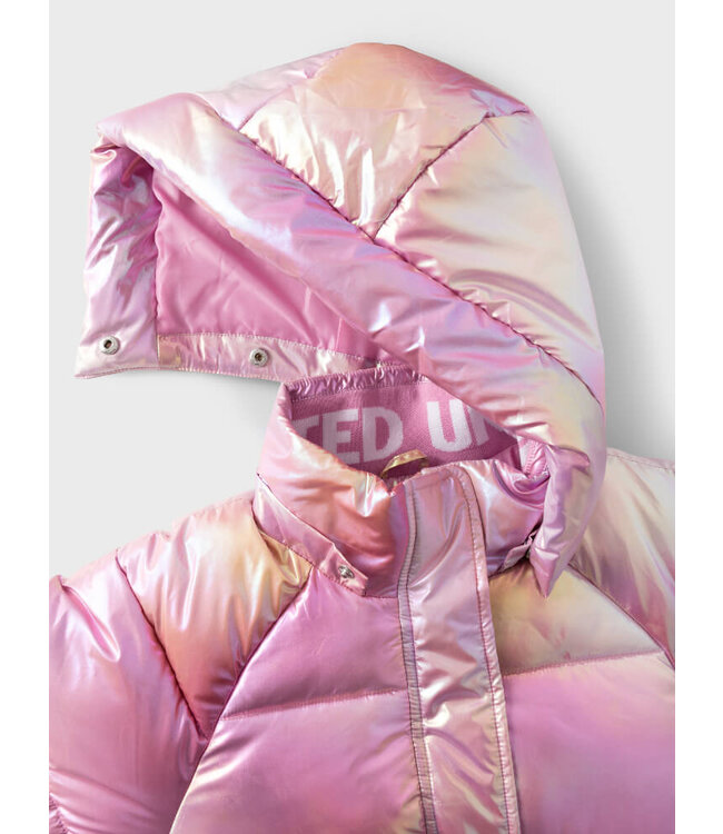 NKFMALAN PUFFER JACKET FOIL Moonlite Mauve by Name it