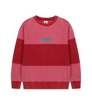 Jelly Mallow Disco Sweatshirt_Multi red by Jelly Mallow