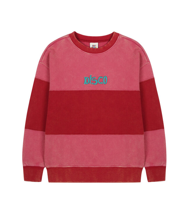 Disco Sweatshirt_Multi red by Jelly Mallow
