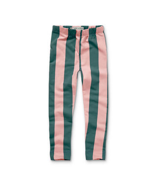 Sproet & Sprout Winter legging block stripe Peach parfait by Sproet & Sprout Sproet & Sprout Winter legging block stripe Peach parfait by Sproet & Sprout